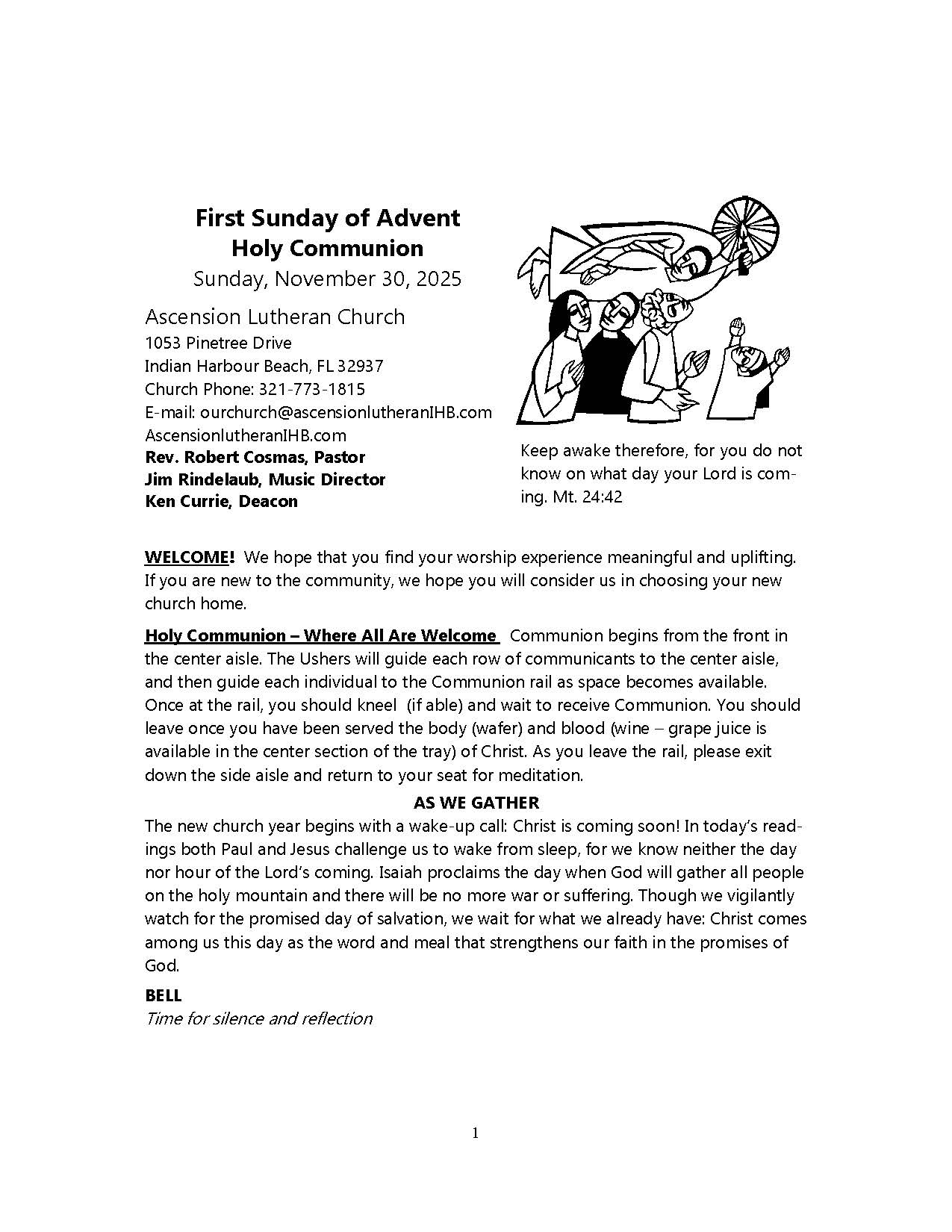 November 30, 2025 Bulletin